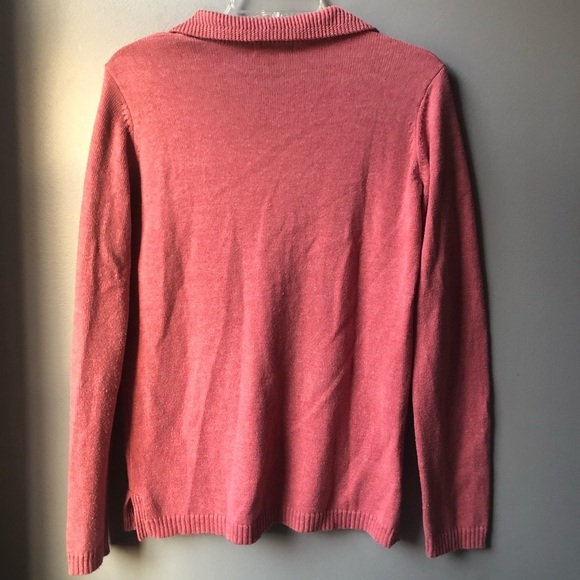 Eddie Bauer Pink Sweater Size Small - Picture 3 of 9